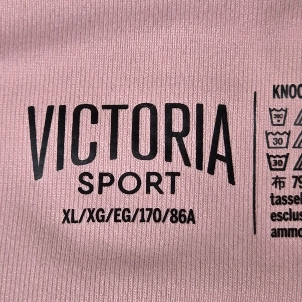 Victoria Sport Knockout Leggings XL Pink Mesh‎ Panel Pockets Activewear Yoga K3